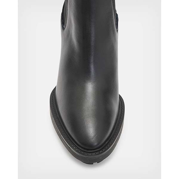 Allsaints Australia Womens Harper Leather Boots Black AU13-014